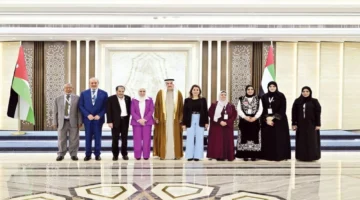 تعزيز التعاون البرلماني.. صقر غباش يبحث سبل الشراكة مع وفد المملكة الأردنية